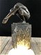 brons beeld , zwemmer - 1 - Thumbnail