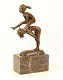 brons beeld , bokkie sprong - 0 - Thumbnail