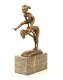 brons beeld , bokkie sprong - 7 - Thumbnail