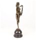 brons beeld , dansende pikante dame - 6 - Thumbnail
