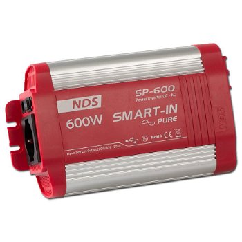 NDS SMART-IN PURE 24V Omvormer 600W - 1