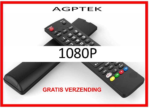 Vervangende afstandsbediening voor de 1080P van AGPTEK. - 0