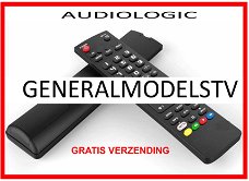 Vervangende afstandsbediening voor de GENERALMODELSTV van AUDIOLOGIC.