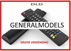 Vervangende afstandsbediening voor de GENERALMODELS van DLD.