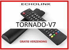 Vervangende afstandsbediening voor de TORNADO-V7 van ECHOLINK.