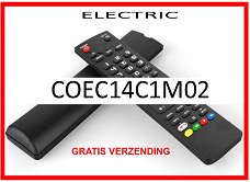Vervangende afstandsbediening voor de COEC14C1M02 van ELECTRIC.
