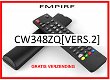 Vervangende afstandsbediening voor de CW348ZQ[VERS.2] van EMPIRE. - 0 - Thumbnail