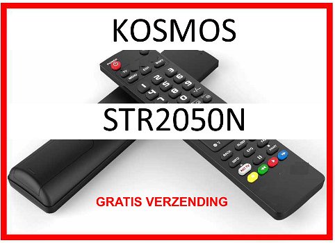 Vervangende afstandsbediening voor de STR2050N van KOSMOS. - 0