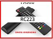 Vervangende afstandsbediening voor de RC223 van LOGIX. - 0 - Thumbnail