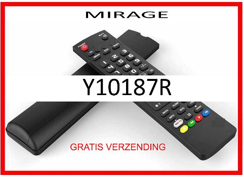 Vervangende afstandsbediening voor de Y10187R van MIRAGE. - 0