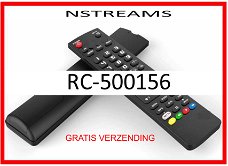 Vervangende afstandsbediening voor de RC-500156 van NSTREAMS.