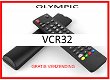 Vervangende afstandsbediening voor de VCR32 van OLYMPIC. - 0 - Thumbnail