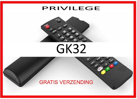 Vervangende afstandsbediening voor de GK32 van PRIVILEGE. - 0