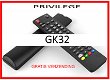Vervangende afstandsbediening voor de GK32 van PRIVILEGE. - 0 - Thumbnail