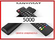 Vervangende afstandsbediening voor de 5000 van SANYOSAT. - 0 - Thumbnail