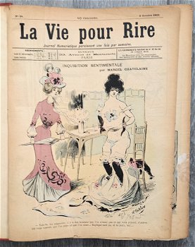 La Vie pour Rire HC [c,1900-1902] 540 blz Humor - 2