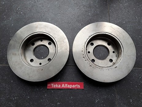 TRW DF4382 (238x12mm) (4x100) Set Remschijven voor Renault en Dacia - 1