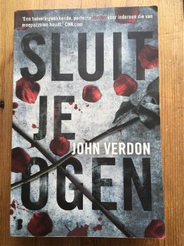 John Verdon met Sluit je ogen - 0