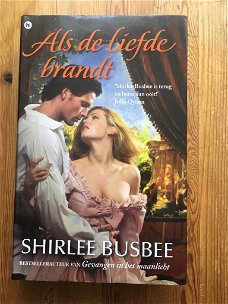 Shirlee Busbee met Als de liefde brandt