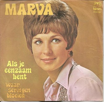 Marva – Als Je Eenzaam Bent (1971) - 0