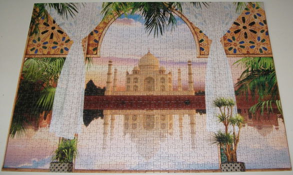 Puzzel *** TAJ MAHAL, AGRA, INDIA *** 1000 stukjes Landscape Collection - 1