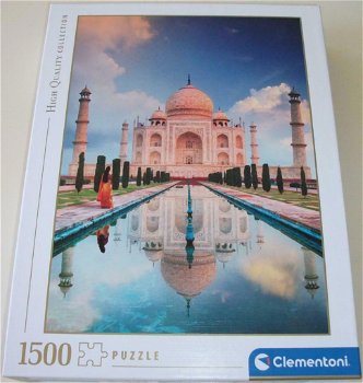 Puzzel *** TAJ MAHAL *** 1500 stukjes Clementoni - 0