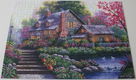 Puzzel *** ROMANTISCHE COTTAGE *** 1000 stukjes Ravensburger - 1 - Thumbnail