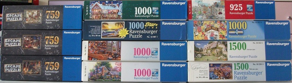 Puzzel *** ROMANTISCHE COTTAGE *** 1000 stukjes Ravensburger - 4