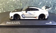 Nissan GT-R Liberty Walk wit 1/43 Solido Sol058