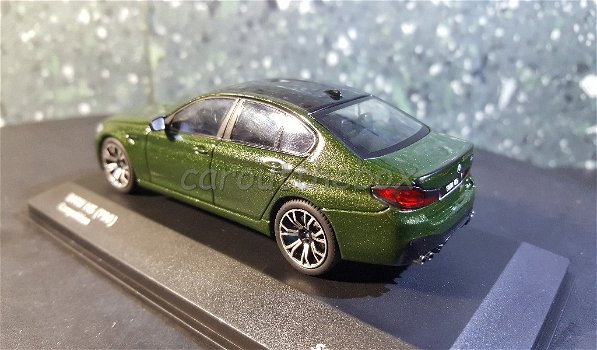BMW M5 (F90) competition groen 1/43 Solido Sol060 - 2