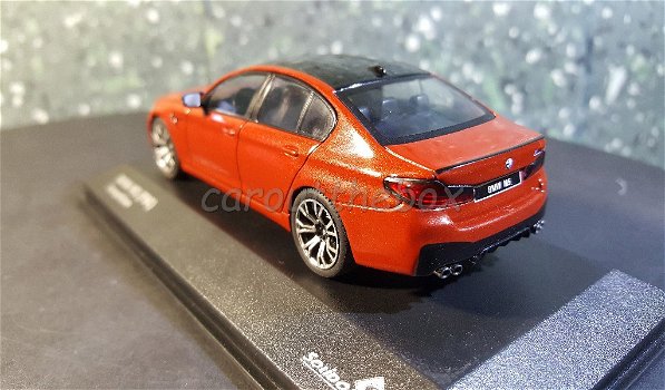 BMW M5 (F90) competition rood 1/43 Solido Sol061 - 2