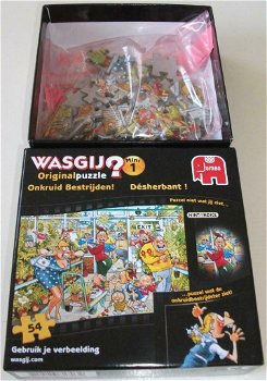 Puzzel *** ONKRUID BESTRIJDEN *** 56 stukjes Wasgij Original - 2