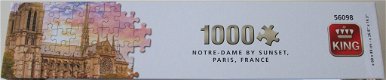 Puzzel *** NOTRE DAME BY SUNSET, PARIS, FRANCE *** 1000 stukjes City Collection - 2 - Thumbnail
