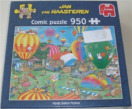 Puzzel *** NIJNTJE BALLON FESTIVAL *** 950 stukjes Jan van Haasteren *NIEUW* - 0