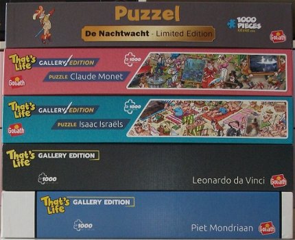 Puzzel *** NACHTWACHT *** 1000 stukjes Limited Edition - 6