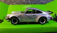 Porsche 911 Turbo 3.0 grijs 1/24 Welly W098