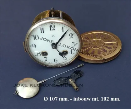 = Pendule uurwerk = Pheilkreuz = 45645 - 0