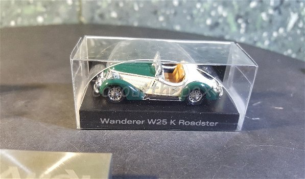 Luxe Audi A5 / S5 cabrio pers map met miniaturen 1/87 - 5