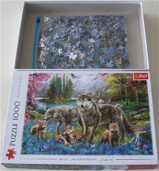 Puzzel *** LUPINE FAMILY *** 1000 stukjes Jan Patrick Krasny - 3