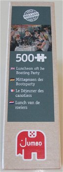 Puzzel *** LUNCH VAN DE ROEIERS *** 500 stukjes Jumbo - 2