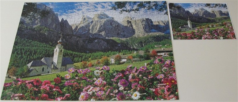 Puzzel *** LANDSCAPE COLLECTION *** 5x 1000 stukjes - 5