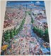 Puzzel *** LA RAMBLA, BARCELONA *** 1000 stukjes Funny Comic - 1 - Thumbnail