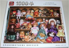 Puzzel *** GRANDMOTHERS DRESSER *** 1000 stukjes Classic Collection