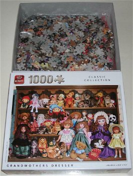 Puzzel *** GRANDMOTHERS DRESSER *** 1000 stukjes Classic Collection - 3