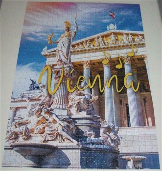 Puzzel *** GOLDEN VIENNA *** 1000 stukjes Golden Cities Collection - 1