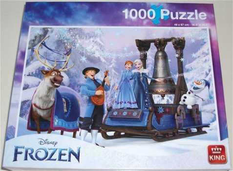 Puzzel *** FROZEN *** 1000 stukjes Disney - 0