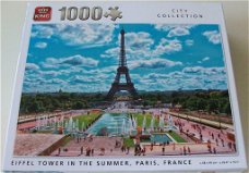 Puzzel *** EIFFEL TOWER IN THE SUMMER, PARIS, FRANCE *** 1000 stukjes City Collection