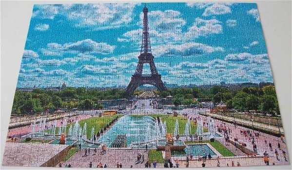 Puzzel *** EIFFEL TOWER IN THE SUMMER, PARIS, FRANCE *** 1000 stukjes City Collection - 1