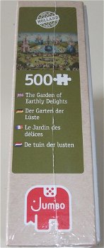 Puzzel *** DE TUIN DER LUSTEN *** 500 stukjes Jumbo *NIEUW* - 1