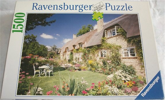 Puzzel *** COTTAGE ON BREDON HILL, WORCS. *** 1500 stukjes Ravensburger - 0